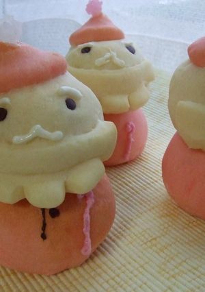 ★ハッピークリスマス★サンタパン-レシピのメイン写真
