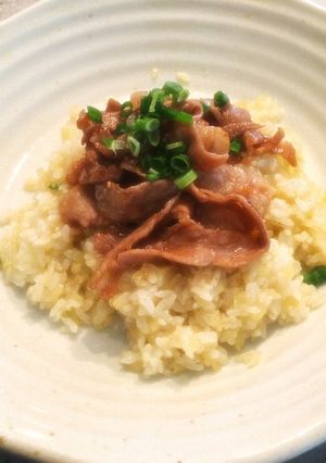 豚肉ピラフ-レシピのメイン写真
