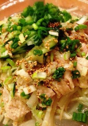 茹で鶏の白いタレ~-レシピのメイン写真