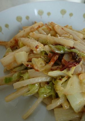 長芋とキャベツのおいち～ズ-レシピのメイン写真