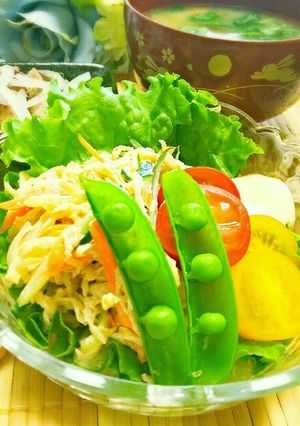 簡単！切り干し大根のオイマヨ胡麻サラダ★-レシピのメイン写真