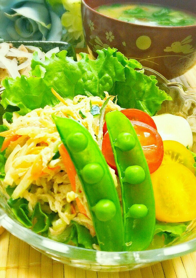 簡単！切り干し大根のオイマヨ胡麻サラダ★-レシピのメイン写真