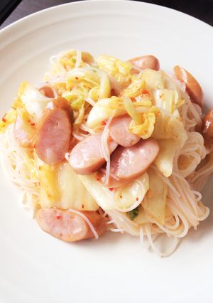 ◉焼きビーフン【キムチ】-レシピのメイン写真