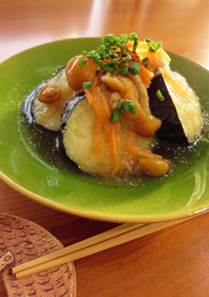 茄子と野菜のみぞれあんかけ-レシピのメイン写真