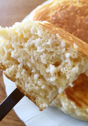 ふわふわ！【むか〜し食べたホットケーキ】-レシピのメイン写真