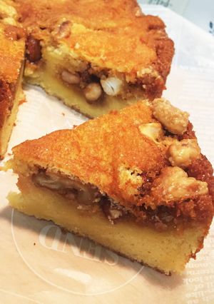 ナッツざくざく！キャラメルナッツのケーキ-レシピのメイン写真