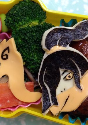 妖怪ウォッチ キャラ弁 オロチ-レシピのメイン写真