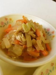 大根の炒め煮-レシピのメイン写真