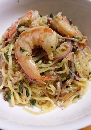 マルちゃん正麺 冷し中華でヤムウンセン風-レシピのメイン写真