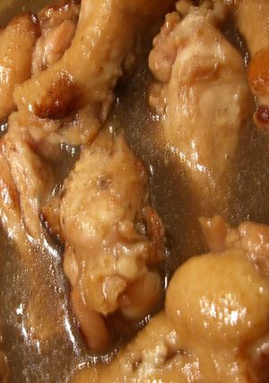 やわらか〜♪手羽の照り焼き山椒煮-レシピのメイン写真