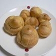 電子レンジで簡単☆シュークリーム