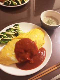 炊飯器ケチャップライスでオムライス☆-レシピのメイン写真