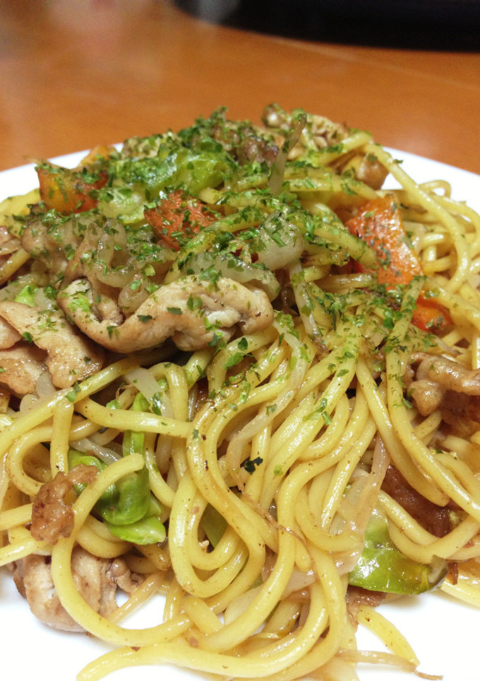 たくさん食べよ♪中華風ソース焼きそば♡-レシピのメイン写真