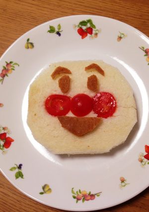 食パン de アンパンマン-レシピのメイン写真