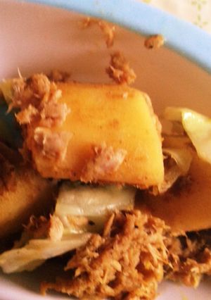 さつま芋とキャベツのカレー炒め-レシピのメイン写真
