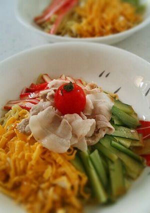 夏に美味しい！冷しゃぶ中華-レシピのメイン写真
