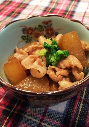 おでんの大根で豚バラ大根-レシピのメイン写真