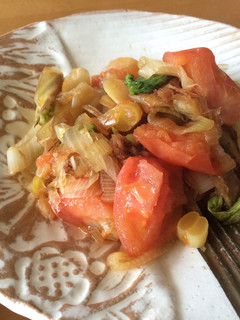 残り野菜の鰹節炒め-レシピのメイン写真