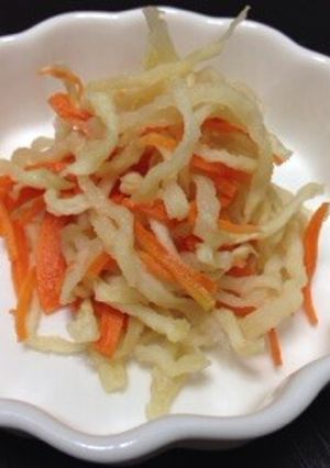 切り干し大根で煮和え(なます風炒め煮)-レシピのメイン写真
