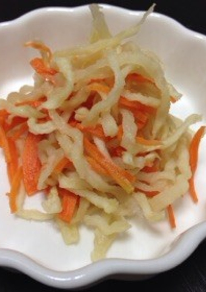 切り干し大根で煮和え(なます風炒め煮)-レシピのメイン写真