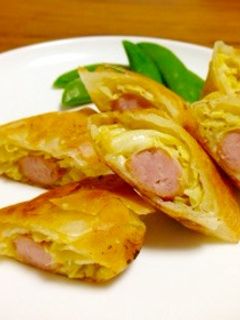 炒めキャベツとチーズウインナーの春巻-レシピのメイン写真