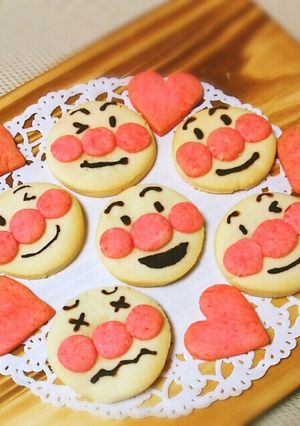 可愛い♡アンパンマンクッキー★-レシピのメイン写真