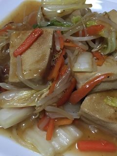高野豆腐の中華風旨煮炒め☆-レシピのメイン写真