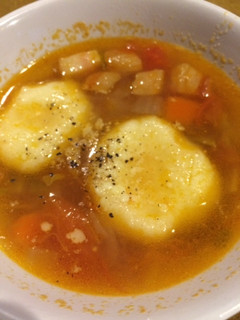男の手料理♪ニョッキ♥ミネストローネ!!-レシピのメイン写真