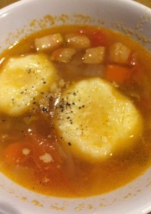 男の手料理♪ニョッキ♥ミネストローネ!!-レシピのメイン写真