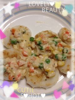 簡単長芋のホワイトソースかけ-レシピのメイン写真