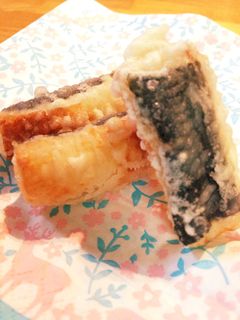 簡単!安い!ちくわチーズのりてんぷら♪-レシピのメイン写真