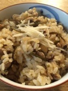 節分まめリメイク!簡単炊き込みごはん♪-レシピのメイン写真