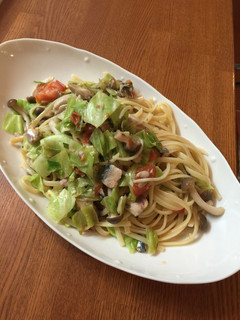 時短♬ 鰯とキャベツのオイルパスタ-レシピのメイン写真
