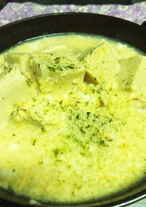 こうや豆腐の茶碗蒸し風-レシピのメイン写真