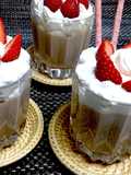 子供喜ぶ【チョコムースのミニパフェ風】♪