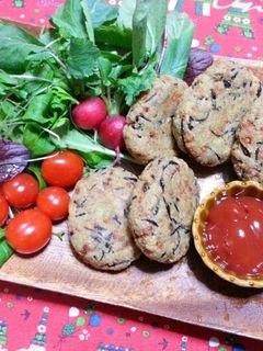 揚げおから豆腐バーグ-レシピのメイン写真
