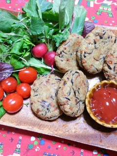 揚げおから豆腐バーグ-レシピのメイン写真