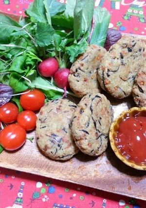 揚げおから豆腐バーグ-レシピのメイン写真