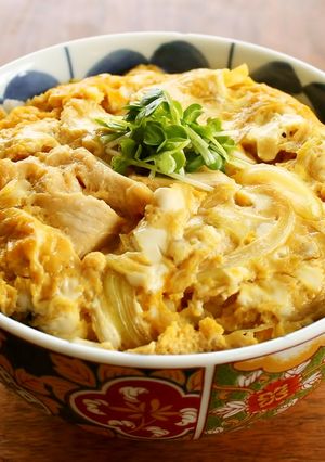 レンジで簡単にできる、親子丼！-レシピのメイン写真