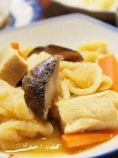 旨み☆高野豆腐と干し大根と干し椎茸の煮物-レシピのメイン写真