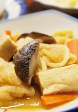 旨み☆高野豆腐と干し大根と干し椎茸の煮物-レシピのメイン写真