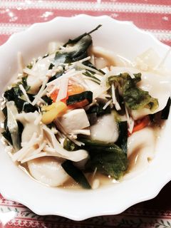 残り野菜で餃子スープ-レシピのメイン写真