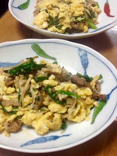 にら玉の塩麹炒め-レシピのメイン写真