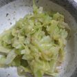 離乳食後期☆キャベツとレバーのごまあえ