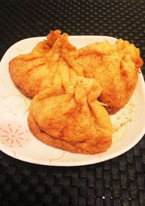 納豆明太マヨ巾着-レシピのメイン写真