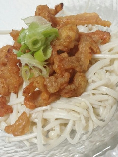 おつまみに!鶏皮えのきポン酢-レシピのメイン写真