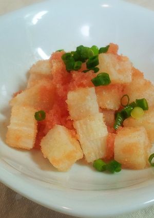 ぽくぽく長芋の明太子まぶし-レシピのメイン写真