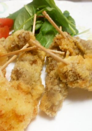 串カツ　牛肉と明太じゃが芋-レシピのメイン写真