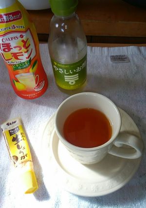 生姜チューブ使いきり紅茶-レシピのメイン写真