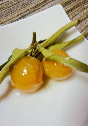 葉付き金柑の甘露煮-レシピのメイン写真